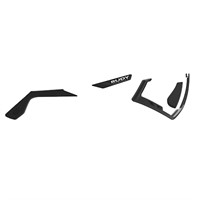 Defender Kit AC210139A Black rubber-Black/white emblems