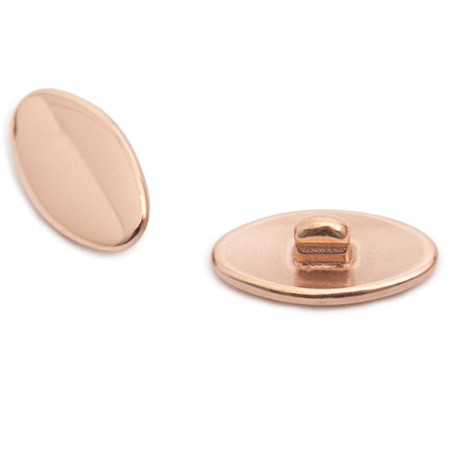 Nose Pads titan Push-in polished Rose Gold 13mm 4 pcs