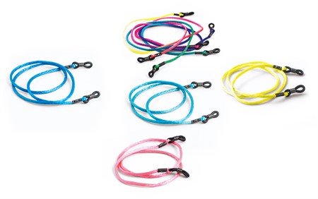 Nylon band children, assortment 10pcs (2 per colour)