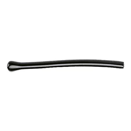 Temple ends black acetate 1,1mm 10 pcs