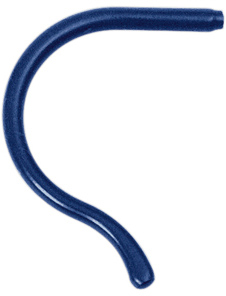 Temple tip sport/kids/dark blue, length 75 mm