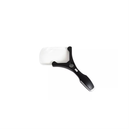 Hand magnifier, Rectangular 2,5x/5x