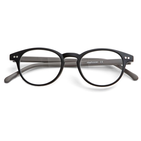 Ready reader plastic black/brown +1,0 46-20