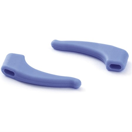 Non-slip temple ends Ø inner: 5.9x2.7mm Light Grey Blue 5 pairs