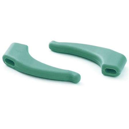 Non-slip temple ends Ø inner: 5.9x2.7mm Light Grey green 5 pairs