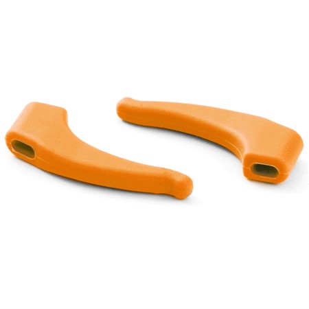 Non-slip temple ends Ø inner: 5.9x2.7mm Orange 5 pairs