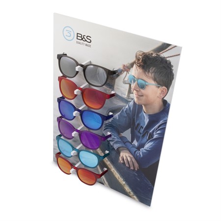 Kids sunglasses 10 pcs assortment w display for 6 frames