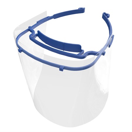 Face shield polycarbonat 348 mm x 245 mm, 1st