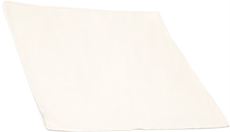 Microfibre cloth optilux 20 x 20 cm Ivory SEWN EDGE