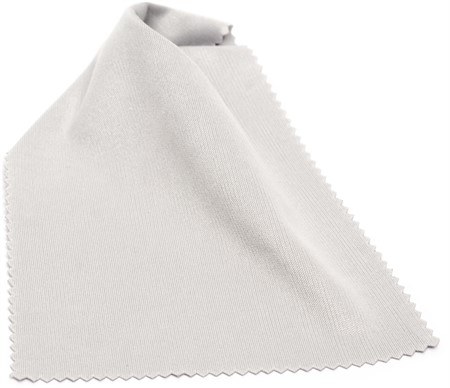Microfibre cloth optisoft easy Grey 12 x 16 cm ZIG-ZAG-CUT