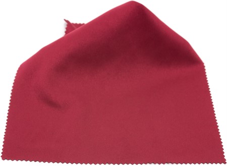 Microfibre cloth optisoft easy Bordeaux 15 x 18 cm ZIG-ZAG-CUT