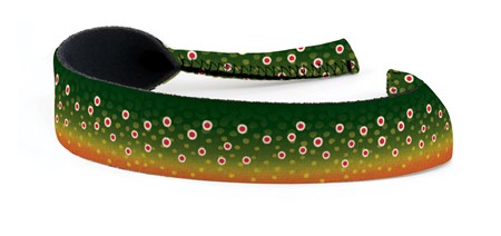 Croakies Print Brook Fish Skin