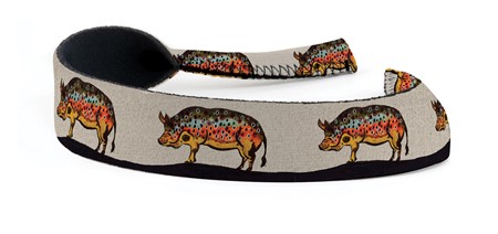 Croakies Print Hog Brown